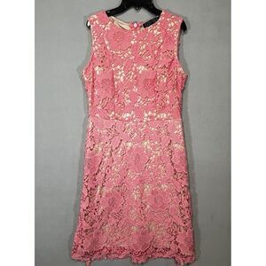 Sami + Dani Pink Lace Dress Womens size‎ 2 Cottage Core Coquette Fairy Kawaii
